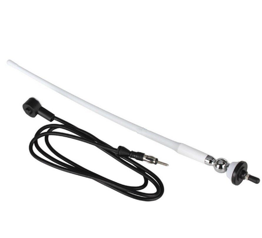 BOSS MARINE AM/FM rádio anténa biela - 40 cm