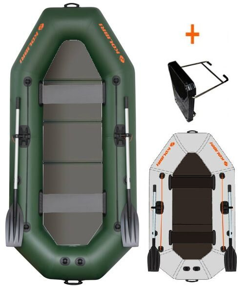 KOLIBRI K-260 TP nafukovací čln s pevnou podlahou + držiak motora