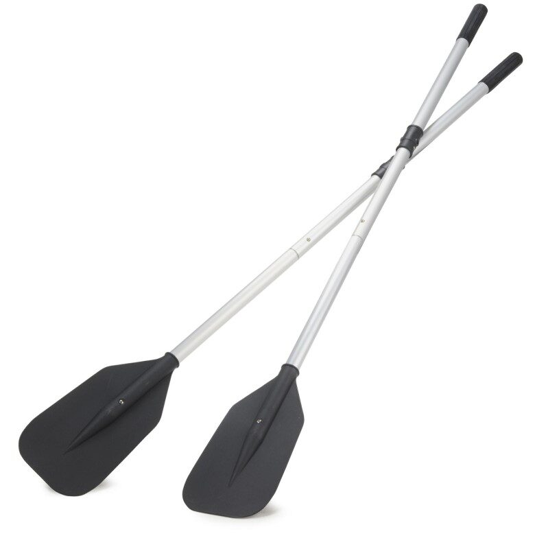 YAM Skladacie hliníkové pádlo 162 cm pre YAM nafukovacie člny - SET 2 ks