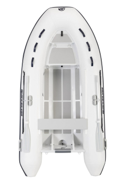 QUICKSILVER 320 ALU Rib s pevnou podlahou biely