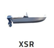 BUSTER XSr motorový čln s bočnou konzolou - 4,18 m
