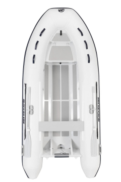 QUICKSILVER 350 ALU Rib s pevnou podlahou biely