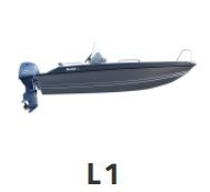 BUSTER L1 motorový čln s bočnou konzolou  -  5,13 m