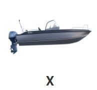 BUSTER X motorový čln s dvomi konzolami  -  5,35 m