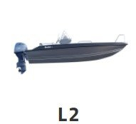 BUSTER L2 motorový čln s dvomi konzolami  -  5,13 m