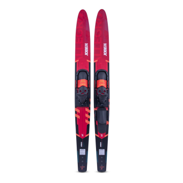 Jobe Allegre 67" Combo Waterskis Red - combo lyže