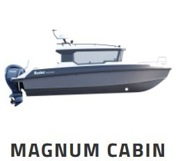 BUSTER MAGNUM CABIN motorový čln hliníkový - 7,58 m