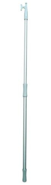 Teleskopický lodný hák z eloxovaého hliníka 130-220 cm, Ø 25/30mm
