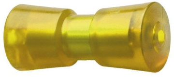 Kýlová V rolka  na vozík z PU - 196 mm