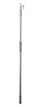 Teleskopický lodný hák z eloxovaného hliníka 120-210 cm, priemer 30 cm