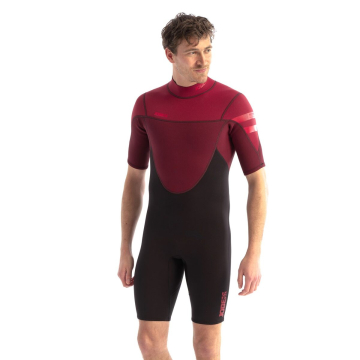 JOBE PERTH Pánsky krátky neoprén 3/2 mm červený