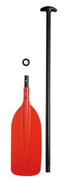 Skladacie hliníkové pádlo na kajaky a kánoe 150 cm, Ø28 mm