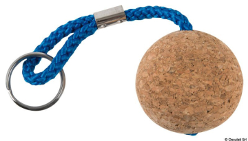 Korková plávacia kľúčenka 50 mm - guľa