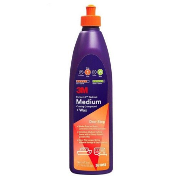3M Perfect-It Gelcoat Medium Cutting Compound + Wax 473 ml
