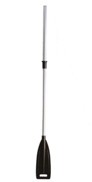 Veslo z eloxovaného hliníka s plastovou čepeľou 180 cm, Ø35 mm, manžeta Ø42 mm
