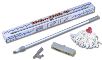 Teleskopický lodný hák 120-215 cm, mop a palubný kartáč - sada