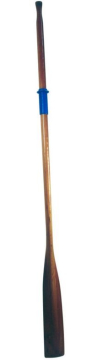 Veslo z tvrdého dreva s plochou plutvou 260cm, Ø 48 mm