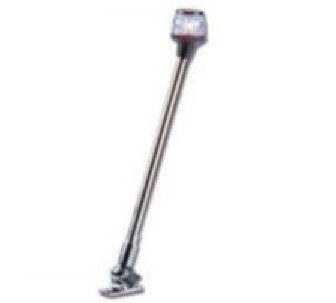 TREM navigačné svetlo 360° s nerezovou základňou čierne - 64cm