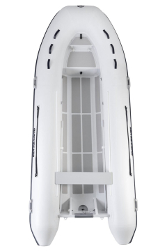 QUICKSILVER 420 ALU Rib s pevnou podlahou biely
