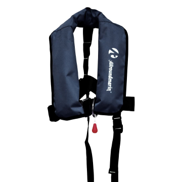 ALLROUNDMARIN automatická záchranná vesta JUNIOR 150N (15-40 kg) - modrá