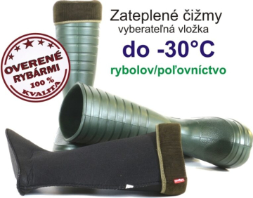 Čižmy pre rybárov Grenlander do -30° zelené
