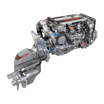 YANMAR 8LV370 so Z pohonom ZTH370 - 370 PS