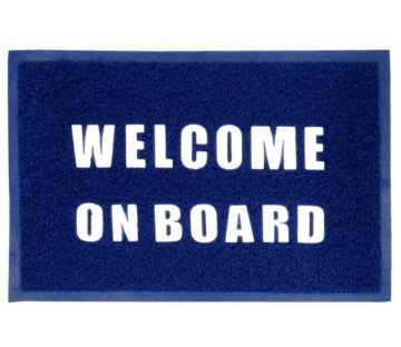 Lodná rohožka s nápisom "WELCOME ON BOARD" 400 x 600 mm