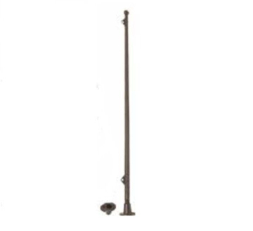 Držiak vlajky so základňou z PVC - 30 cm