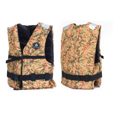AQUARIUS CAMO FOREST Plávacia vesta - L-XL