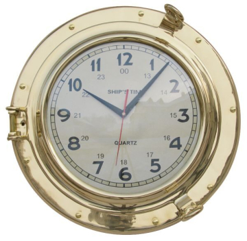 Hodiny - lodné okno Φ 40 cm