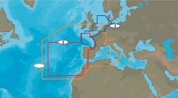 Mapa: 2, West European Coasts