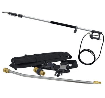 WASPPER Hliníkový teleskopický nástavec s pištoľou 540 cm  - SA000-18001