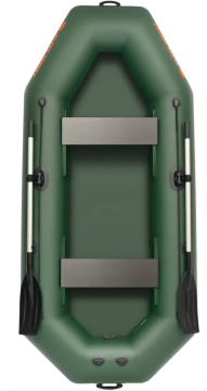 KOLIBRI K-260 TA nafukovací čln s s vysokotlakovou Air-Deck podlahou + držiak motora - zelený