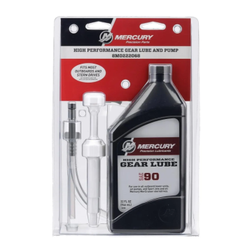 MERCURY GEAR LUBE H/P prevodový olej 1L + pumpa