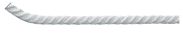 FSE Polyamidové trojvrkočové lano biele - Φ 8-24 mm