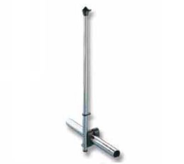 Vlajkový stožiar nerezový pre montáž na zábradlie 40 cm
