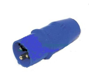 Konektor pre montáž na pobrežný napájací kábel 230 V, 16A, 3-pólová