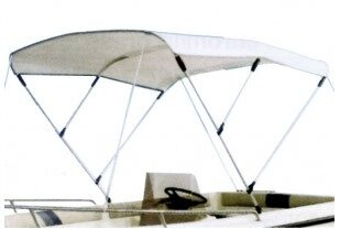 Bimini SUNWORLD III hliníková strieška na čln - šírka 185-215cm, priemer rúry Ø20mm