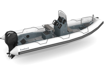 Čln nafukovací Bombard Explorer 700 NEO svetlo šedý
