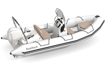 Bombard Sunrider 500 Strongan nafukovací čln sv. šedý  / pebble
