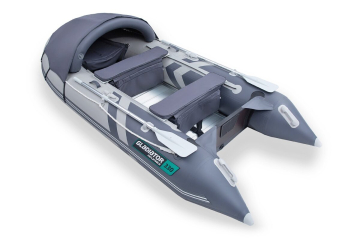 Gladiator Active C330 AL nafukovací čln s hliníkovou podlahou - šedý