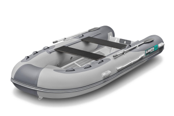 Gladiator Rib 380 AL nafukovací čln s hliníkovou podlahou - sivý