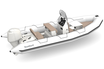 Bombard Sunrider 650 NEO nafukovací čln svetlošedý / pebble