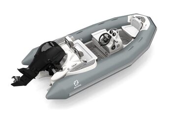 Zodiac Yachtline 360 ​​DL Strongan nafukovací čln - šedý