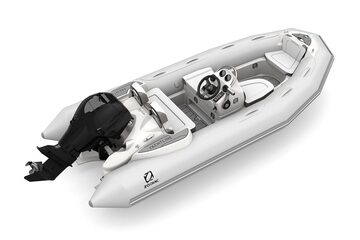 Zodiac Yachtline 400 DL Strongan nafukovací čln - svetlo šedý