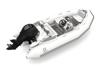 Zodiac Yachtline 360 ​​DL NEO nafukovací čln - svetlo šedý