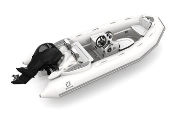 Zodiac Yachtline 400 DL NEO nafukovací čln - svetlo šedý