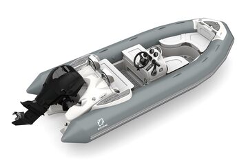 Zodiac Yachtline 440 DL Strongan nafukovací čln - šedý
