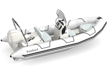 Bombard Sunrider 500 Strongan nafukovací čln sv. šedý  / sv. šedý