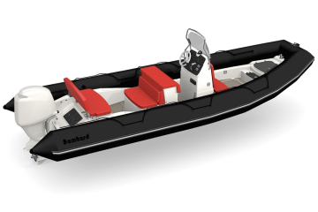 Bombard Sunrider 700 NEO nafukovací čln čierny / fire